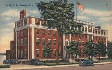 Y. M. C. A. Building,Passaic,NJ Tichnor Passaic County Original Vintage Postcard