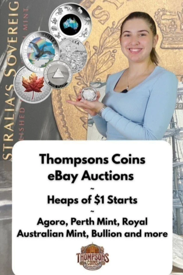 🪙 Thompsons Coins Auction - Agoro, Silver, Gold and More 🪙