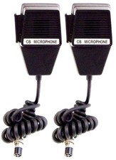 2 Lot Kalibur CBMIC5 Replacment 5 Pin CB Microphone for Cobra Uniden Radios
