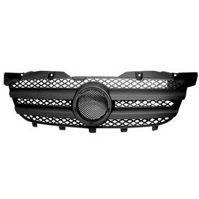 New Black Front Grille Replaces 9068800385649051 One Piece