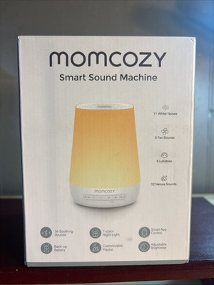 MOMCOZY - Smart Sound Machine / Baby White Noise Marker / Night Light - Open Box