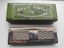 Vintage Hohner tremolo harmonica Bravi Alpini AD