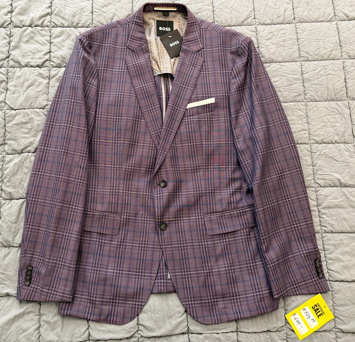 Hugo Boss Suit 44r for sale | eBay