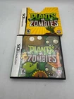 Plants vs Zombies Nintendo DS Complete Game Case Cart Strategy Zombie Versus CIB