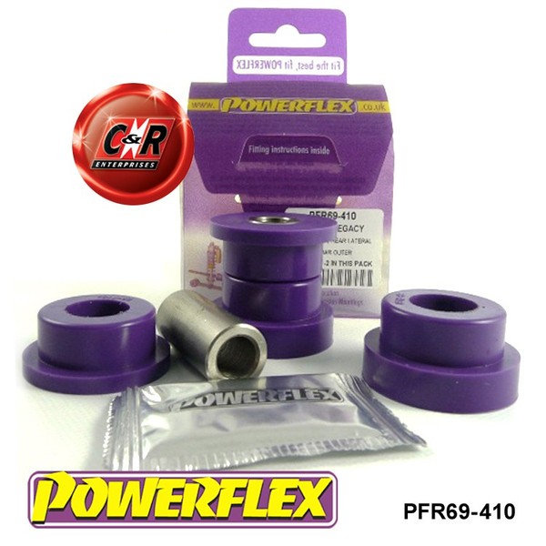 PFR69-410 Powerflex Road Hinten Unten Hinten Seitlich Spurstange AußEn Buchsen-image