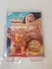 Hulk Hogan 1990 Vintage WWF Wrestling Figure Gorilla Press Slam - Cracked Bubble