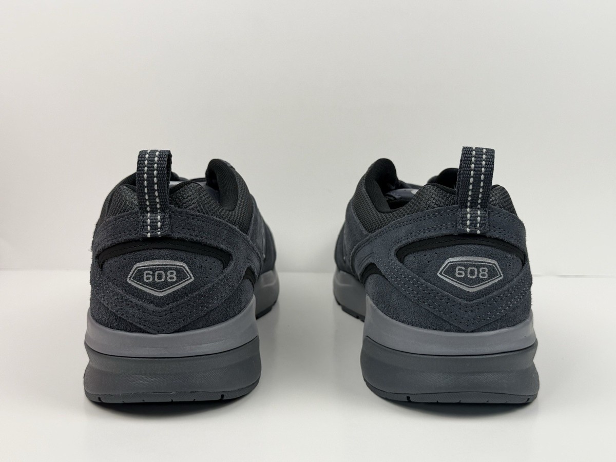 New Balance 608v5 Training Shoes Men's Sz 12 4E Wide Black/Grey