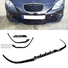 For Seat Leon Mk1 Cupra R Lip Front Bumper Spoiler Splitter Kit ABS Gloss NEW