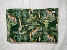 Indian Black Cotton Dressmaking Sewing Running Craft Cotton Fabric 5 Yards US