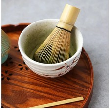 Powder Whisk Green Tea Powder Preparing Brush Matcha Ceremony Bamboo Chasen