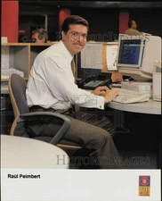 1997 Press Photo RaÃºl Peimbert, CBS Telenoticias - lra26884