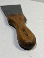 Rare Vintage Dexter Stiff Blade Wooden Handle Paint Scraper Putty Knife USA 3&rdquo;