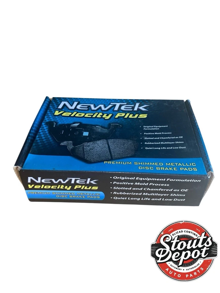 Pastillas de freno semimetálicas delanteras SMD598 para Lincoln Continental 95-02 NOS Foto 2 de 4