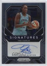 2021 Panini Prizm WNBA Signatures Tina Charles #SG-TCH Auto 14t3