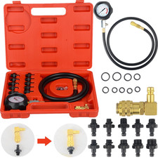 Engine Oil Pressure Test Tester Set Kit Low Oil Warning Devices Car Van LCV Tool
