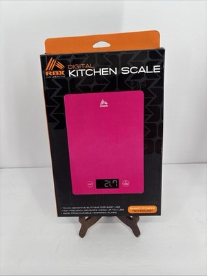 Digital LCD Kitchen Scale Electronic - Hot Barbie Pink