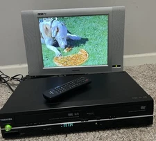 Toshiba SD-V296-K-TU DVD/VCR Combo 4-Head VHS Recorder w/ Remote Tested/Works