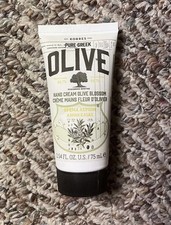 Korres Pure Greek Olive Blossom Hand Cream 2.54oz New and Sealed