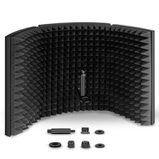 Aokeo Professional Studio Recording Microphone Isolation Shield,Sui... Fast Ship