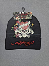 Ed Hardy Beanies 2 Pack NWT