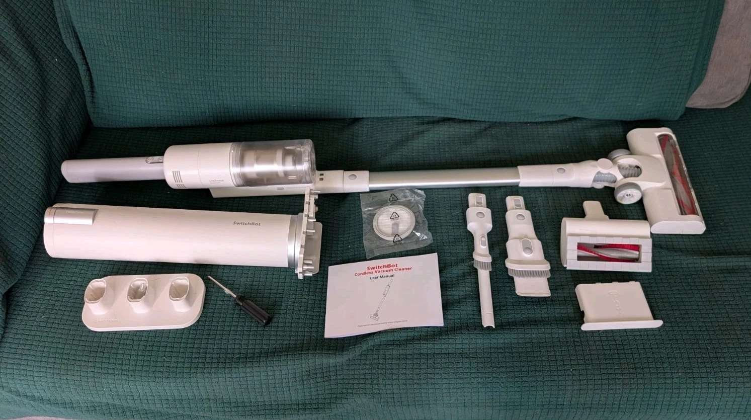 Switchbot Spare Stick Vac For K10 Combi. Smart Home Robot Vacuum. Hoover