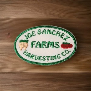 Joe Sanchez Farms Harvesting Co. Patch Embroidered