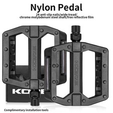 ROCKBROS Nylon Bicycle Flat Pedals 9/16 Cycling MTB Road Bmx Bike Sealed Bearing