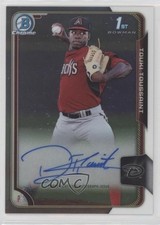 2015 Bowman Chrome Prospects Auto Touki Toussaint #BCAP-TT Auto 0s55