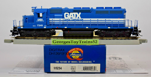 ATHEARN RTR HO 1:87 #7349 GATX EMD SD40-2 DIÉSEL CON DECODIFICADOR DIGITRAX 95234 EX/OB | Zustand: Used