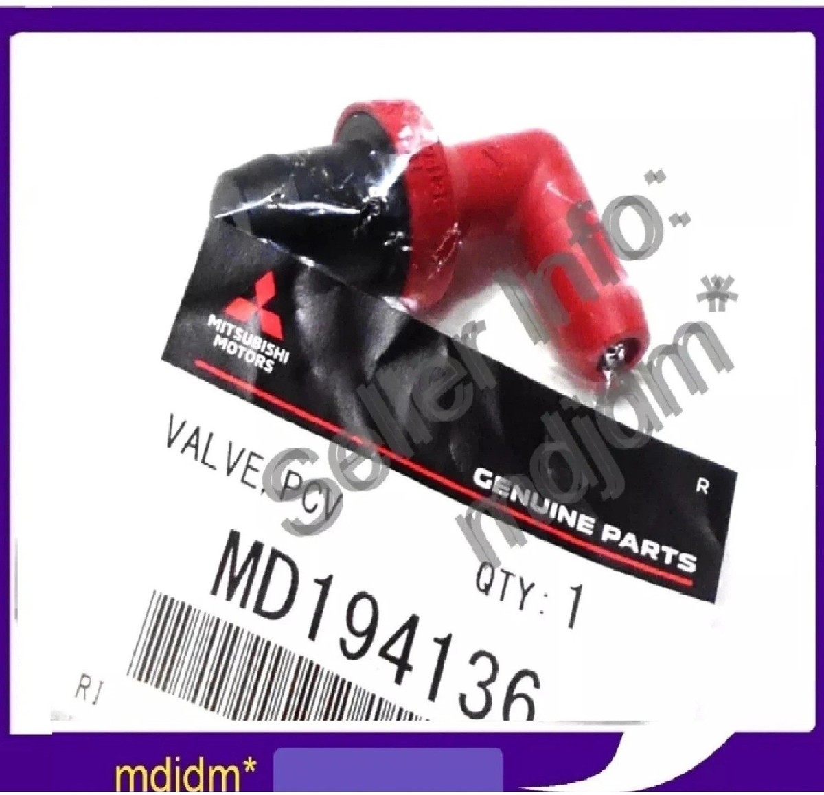 New Made in Japan Mitsubishi GENUINE Valve PCV MD194136 MITSUBISHI