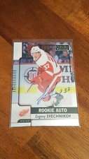 2017-18 O-Pee-Chee Platinum Rookie Autographs #RES Evgeny Svechnikov C     MJ3