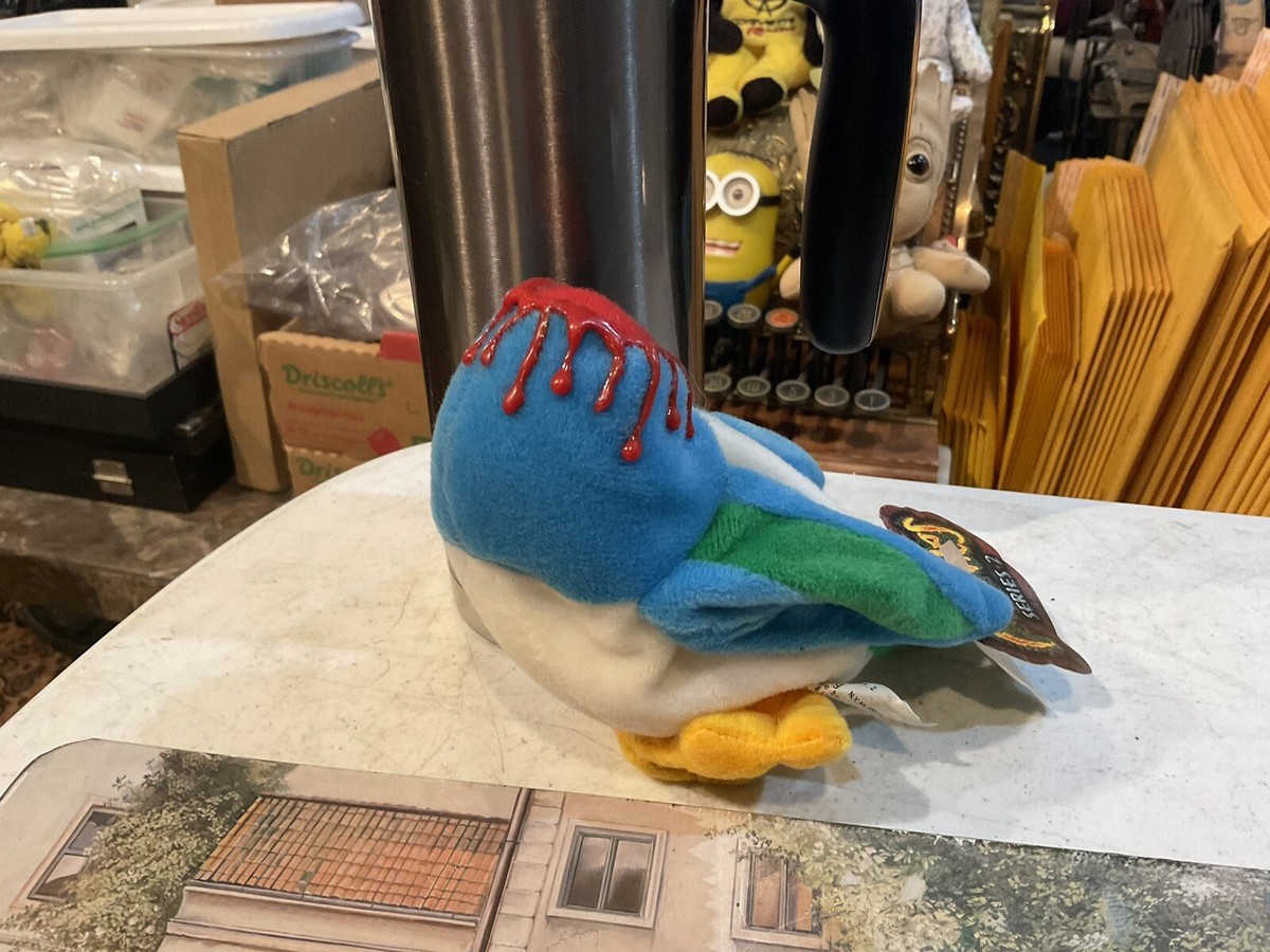 MEANIES SERIES 2 PLUSH DONNIE DIDN'T DUCK HEADLESS DUCK TWISTED