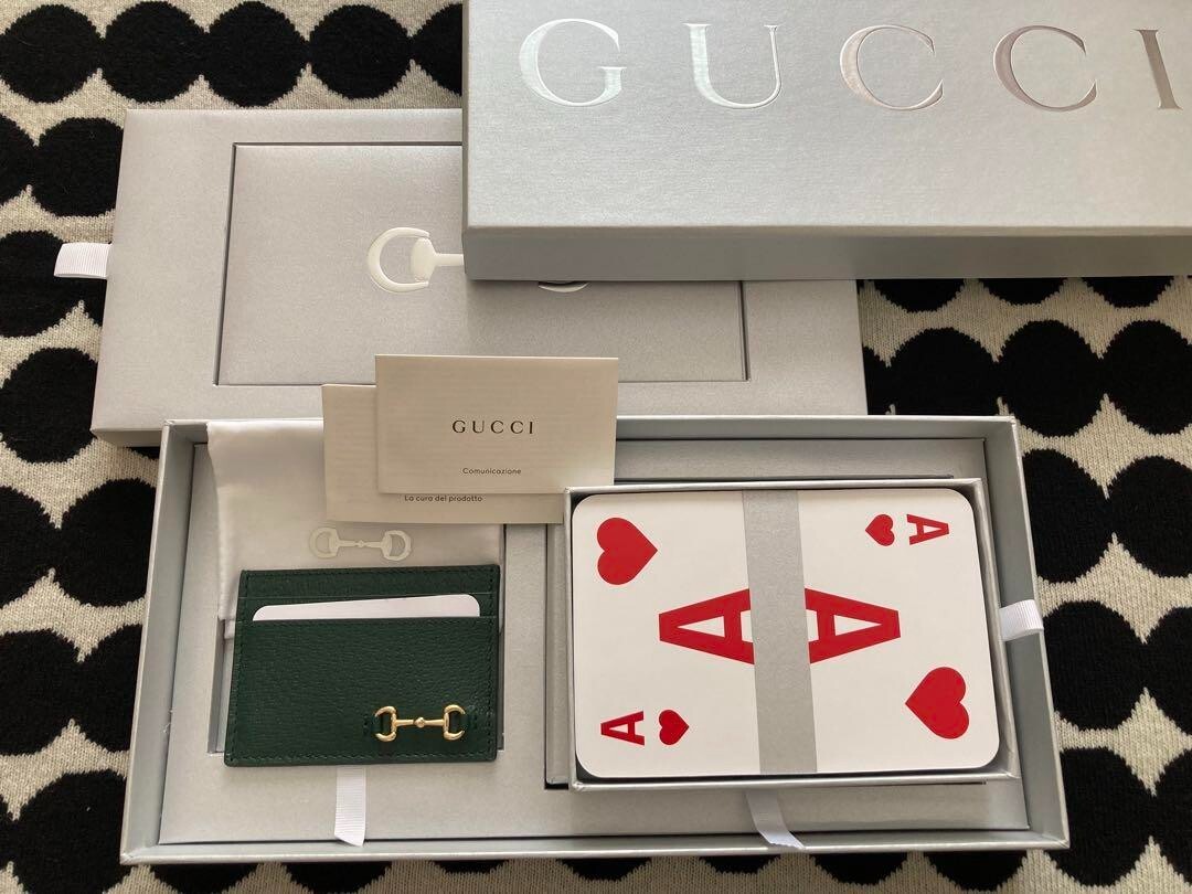 Gucci×adidas【高品質な素材☆Card Case With Horsebit 】 Gucci x Adidas Card Case With Horsebit Black, (100