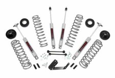 Rough Country 3.25" Lift Kit w/ Shocks For Jeep Wrangler JK 07-18 2-Door