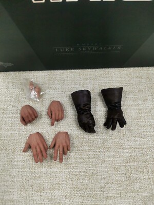 1/6 MMS507 Hands Figure HT Hot Toys Star Wars The Last Jedi Luke Skywalker Crait