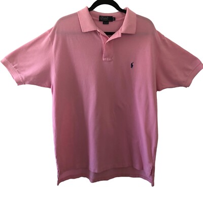 RALPH LAUREN ピンク ポロシャツ ビッグポ二ー XLサイズ Y2K RALPH LAUREN ピンク ポロシャツ ビッグポ二ー XLサイズ Y2K