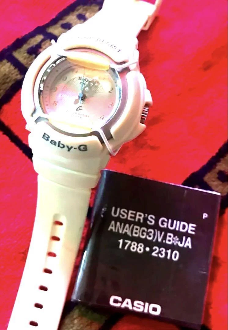 CASIO Baby G Water Resistant 10bar Stainless Steel Round