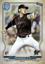 2020 Topps Gypsy Queen #173 Jordan Yamamoto RC Miami Marlins