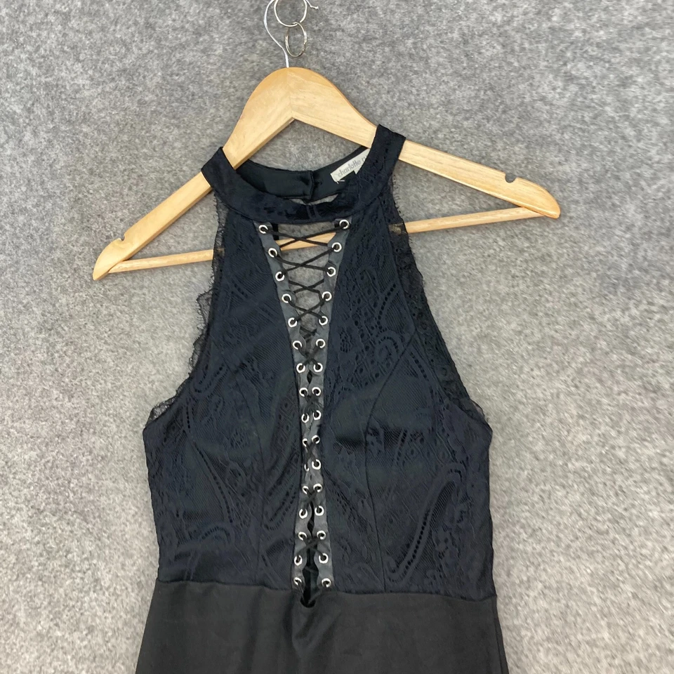 Charlotte Russe Womens Dress Size M Medium Black Sleeveless Pencil 15007 - Image 2 of 4