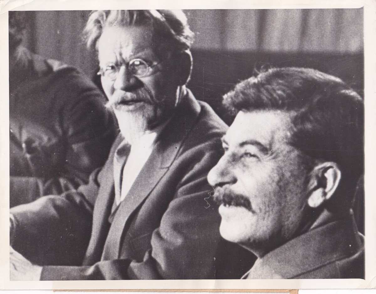1937 Joseph Stalin with Michael Kalinin (left) - RARE L181C | eBay