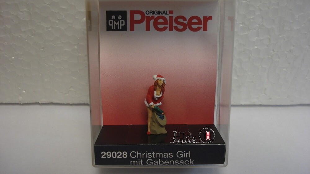 PREISER MUJER TRAJE DE PAPÁ NOEL REF 29028