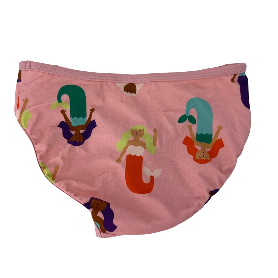 Hanna Andersson Swimsuit Bottom Mermaid Pink Girls Size 8 Bikini Bottom Swimwear - Image 2 of 4