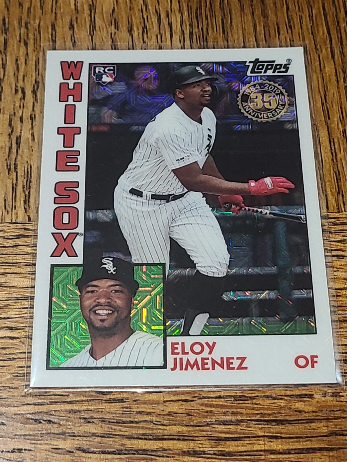 WHITE SOX ELOY JIMENEZ 2019 TOPPS UPDATE SILVER PACK 1984 CHROME #T84U-12 RC