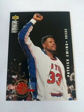 1994-95 Collector's Choice Knicks Basketball Card #201 Patrick Ewing PRO