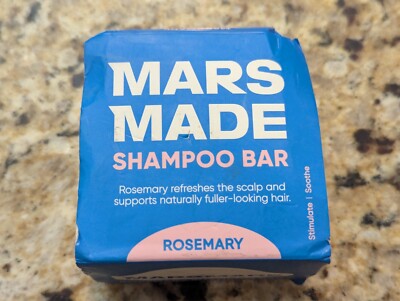 Mars Made Shampoo Bar Rosemary 4.2 oz exp: 02/2028