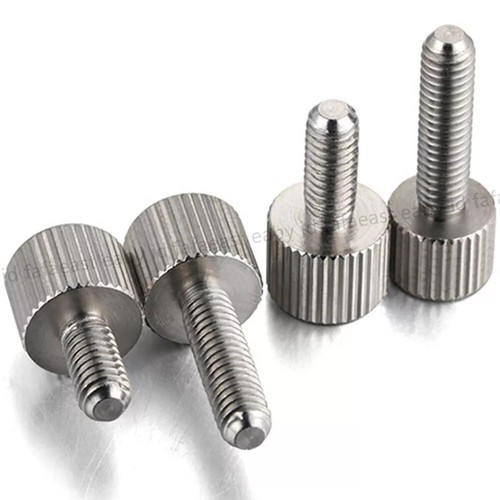 Tornillos de pulgar moleteados M2-M6 acero inoxidable apriete a mano pernos de perilla - Imagen 10 de 12
