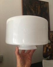 Vintage GLOBE Deckenleuchte Opal Wei&szlig; Modern Bauhaus Art D&eacute;co