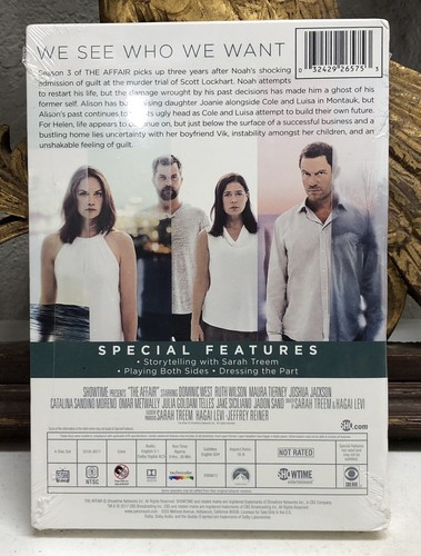 The Affair: Season Three (DVD, 2016) - Bild 2 von 2