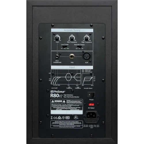 PreSonus R80 V2 Studio Monitor - Thumbnail 2