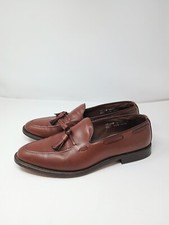 Allen Edmonds Grayson Tassel Loafers Brown Men's 11 D